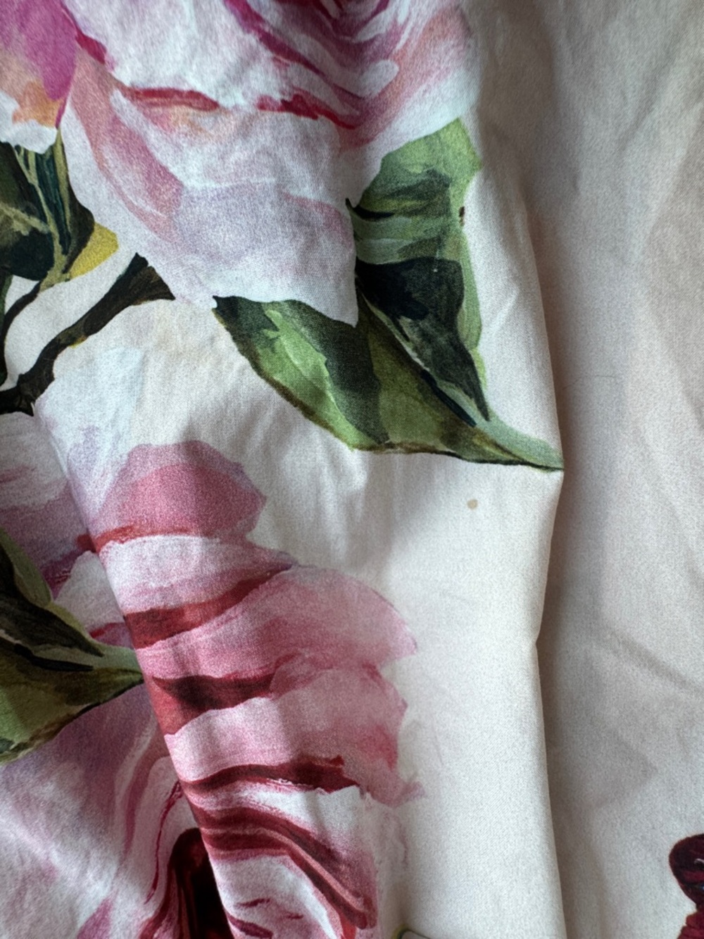 Dolce & Gabbana Girls' Pink Rose Butterly Print Cotton Sundress Sz 11/12 - Picture 3 of 14